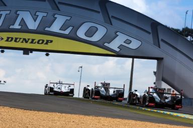 Filipe Albuquerque (PRT) / Marco Bonanomi (ITA) / Oliver Jarvis (GBR) driving the #3 LMP1 Audi Sport Team Joest (DEU) Audi R18 e-tron quattro / 24 Heures du Mans / Circuit De La Sarthe / France