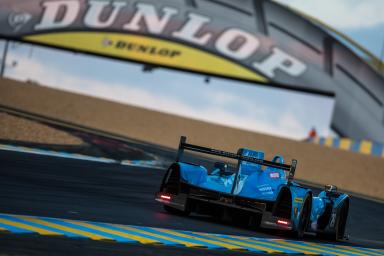 Julien Schell (FRA) / Nicolas Leutwiler (CHE) / Stephane Raffin (FRA) driving the #29 LMP2 (ELMS) Pegasus Racing (FRA) Morgan-Nissan  / 24 Heures du Mans / Circuit De La Sarthe / France