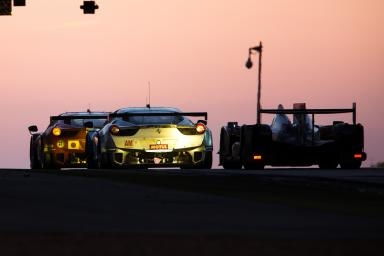 Johnny Mowlem (GBR) / Mark Patterson (USA) Archie Hamilton (GBR) driving the #53 LMGTE AM (WEC) Ram Racing (GBR) Ferrari F458 Italia / 24 Heures du Mans / Circuit De La Sarthe / France