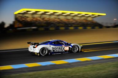 CAR #58 LMGTE AM (ELMS) TEAM SOFREV ASP DURING THE QUALIFYING 3 - 24 HEURES DU MANS 2014