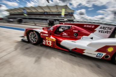 Dominik Kraihamer (AUT) / Andrea Belicchi (ITA) / Fabio Leimer (CHE) drivers of car #13 LMP1 Rebellion Racing (CHE) Rebellion Toyota R-OneDominik Kraihamer (AUT) / Andrea Belicchi (ITA) / Fabio Leimer (CHE) drivers of car #13 LMP1 Rebellion Racing (CHE) R