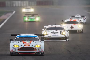 Alex MacDowall (GBR) / Darryl O'Young (CAN) / Fernando Rees (BRA) / drivers of car #99 LMGTE PRO Aston Martin Racing (GBR) Aston Martin Vantage V8 Free Practice 1 - 6 Hours of Shanghai at Shanghai International Circuit - Shanghai - China 