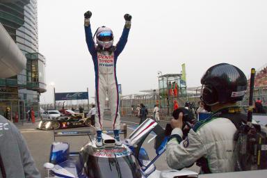 Anthony Davidson (GBR) / Sebastien Buemi (CHE) / Car #8 LMP1 Toyota Racing (JPN) Toyota TS 040 - Hybrid  win the Race - 6 Hours of Shanghai at Shanghai International Circuit - Shanghai - China