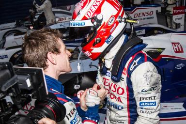 Anthony Davidson (GBR) / Sebastien Buemi (CHE) / Car #8 LMP1 Toyota Racing (JPN) Toyota TS 040 - Hybrid celebrate Race - 6 Hours of Shanghai at Shanghai International Circuit - Shanghai - China