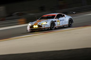 Kristian Poulsen (DNK) / David Heinemeier Hansson (DNK) / Nicki Thiim (DNK) / Car #95 LMGTE AM Aston Martin Racing (GBR) Aston Martin Vantage V8 - 6 Hours of Bahrain at Bahrain International Circuit (BIC) - Sakhir - Kingdom of Bahrain 