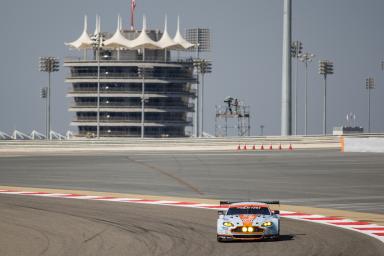 Kristian Poulsen (DNK) / David Heinemeier Hansson (DNK) / Nicki Thiim (DNK) / Car #95 LMGTE AM Aston Martin Racing (GBR) Aston Martin Vantage V8 - 6 Hours of Bahrain at Bahrain International Circuit (BIC) - Sakhir - Kingdom of Bahrain 