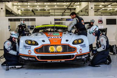 Darren Turner (GBR) / Stefan Mucke (DEU) / Car #97 LMGTE PRO Aston Martin Racing (GBR) Aston Martin Vantage V8 - 6 Hours of Bahrain at Bahrain International Circuit (BIC) - Sakhir - Kingdom of Bahrain 