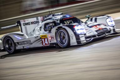 Romain Dumas (FRA) / Neel Jani (CHE) / Marc Lieb (DEU) / Car #14 LMP1 Porsche Team (DEU) Porsche 919 Hybrid  - 6 Hours of Bahrain at Bahrain International Circuit (BIC) - Sakhir - Kingdom of Bahrain