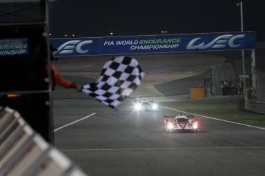 Nicolas Prost (FRA) / Nick Heidfeld (DEU) / Mathias Beche (CHE) / Car #12 LMP1 Rebellion Racing (CHE) Rebellion Toyota R-One - 6 Hours of Bahrain at Bahrain International Circuit (BIC) - Sakhir - Kingdom of Bahrain 