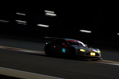 Kristian Poulsen (DNK) / David Heinemeier Hansson (DNK) / Nicki Thiim (DNK) / Car #95 LMGTE AM Aston Martin Racing (GBR) Aston Martin Vantage V8 - 6 Hours of Bahrain at Bahrain International Circuit (BIC) - Sakhir - Kingdom of Bahrain 