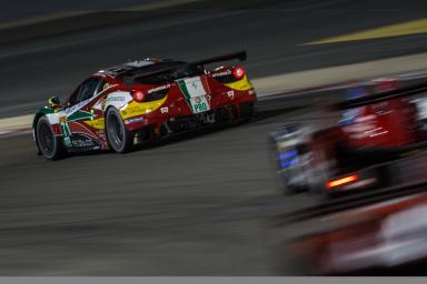 Davide Rigon (ITA) / James Calado (GBR) / Car #71 LMGTE PRO AF Corse (ITA) Ferrari F458 Italia - 6 Hours of Bahrain at Bahrain International Circuit (BIC) - Sakhir - Kingdom of Bahrain 