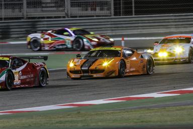 Alexander Talkanitsa (BLR) / Alessandro Pier Guidi (ITA) / Jeffrey Segal (USA) / Car #61 LMGTE AM AF Corse (ITA) Ferrari F458 Italia - 6 Hours of Bahrain at Bahrain International Circuit (BIC) - Sakhir - Kingdom of Bahrain