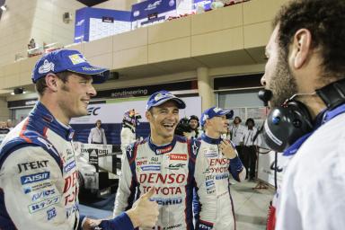 Alexander Wurz and Alexander Wurz (AUT) / Stephane Sarrazin (FRA) / Mike Conway (GBR) / Car #7 LMP1 Toyota Racing (JPN) Toyota TS 040 - Hybrid - 6 Hours of Bahrain at Bahrain International Circuit (BIC) - Sakhir - Kingdom of Bahrain 