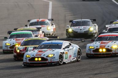 Alex MacDowall (GBR) / Abdulaziz Al Faisal (SAU) / Fernando Rees (BRA) / Car #99 LMGTE PRO Aston Martin Racing (GBR) Aston Martin Vantage V8 - 6 Hours of Bahrain at Bahrain International Circuit (BIC) - Sakhir - Kingdom of Bahrain 