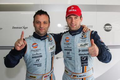 Darren Turner (GBR) / Stefan Mucke (DEU) / Car #97 LMGTE PRO Aston Martin Racing (GBR) Aston Martin Vantage V8 Qualifying LMGTE Pro - 6 Hours of Sao Paulo at Interlagos Circuit - Sao Paulo - Brazil