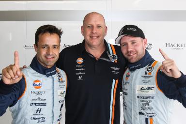 Paul Dalla Lana (CAN) / Pedro Lamy (PRT) / Christoffer Nygaard (DNK) / Car #98 LMGTE AM Aston Martin Racing (GBR) Aston Martin Vantage V8 Qualifying LMGTE Am - 6 Hours of Sao Paulo at Interlagos Circuit - Sao Paulo - Brazil 