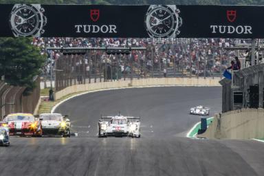 Romain Dumas (FRA) / Neel Jani (CHE) / Marc Lieb (DEU) / Car #14 LMP1 Porsche Team (DEU) Porsche 919 Hybrid  - 6 Hours of Sao Paulo at Interlagos Circuit - Sao Paulo - Brazil