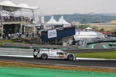 Timo Bernhard (DEU) / Mark Webber (AUS) / Brendon Hartley (NZL) / Car #20 LMP1 Porsche Team (DEU) Porsche 919 Hybrid - 6 Hours of Sao Paulo at Interlagos Circuit - Sao Paulo - Brazil