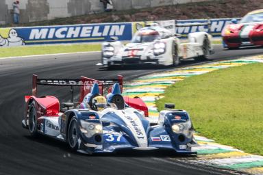 Kirill Ladygin (RUS) / Viktor Shaitar (RUS) / Anton Ladygin (RUS) / Car #37 LMP2 SMP Racing (RUS) Oreca 03R - Nissan - 6 Hours of Sao Paulo at Interlagos Circuit - Sao Paulo - Brazil