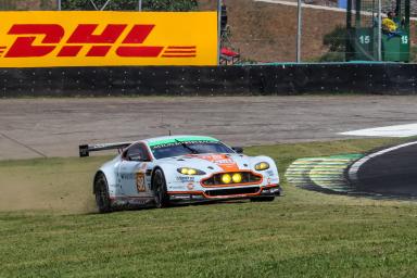 Paul Dalla Lana (CAN) / Pedro Lamy (PRT) / Christoffer Nygaard (DNK) / Car #98 LMGTE AM Aston Martin Racing (GBR) Aston Martin Vantage V8 - 6 Hours of Sao Paulo at Interlagos Circuit - Sao Paulo - Brazil