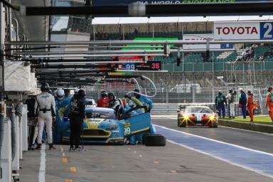 Car #99 / ASTON MARTIN RACING V8 (GBR) / Aston Martin Vantage V8 / Alex MacDowall (GBR) / Fernando Rees (BRA) / Richie Stanaway (NZL) - 6 Hours of Silverstone  at Silverstone Circuit - Towcester - UK  - 6 Hours of Silverstone  at Silverstone Circuit - Tow