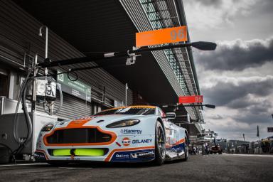 Car #96 / ASTON MARTIN RACING (GBR) / Aston Martin Vantage V8 / Francesco Castellacci (ITA) / Roald Goethe (DEU) / Stuart Hall (GBR) - FIA WEC 6 hours of Spa-Francorchamps at Stavelot - Route du Circuit - Belgium 