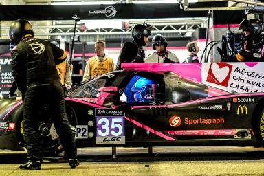 Car #35 / OAK RACING (FRA) / LIGIER JS P2 - NISSAN / Jacques NICOLET (FRA) / Jean-Marc MERLIN (FRA) / Erik MARIS (FRA) - Le Mans 24 Hours at Circuit Des 24 Heures - Le Mans - France