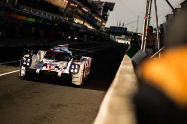 Car #19 / PORSCHE TEAM (DEU) / PORSCHE 919 HYBRID Hybrid / Nico HÜLKENBERG (DEU) / Earl BAMBER (NZL) / Nick TANDY (GBR) - Le Mans 24 Hours at Circuit Des 24 Heures - Le Mans - France