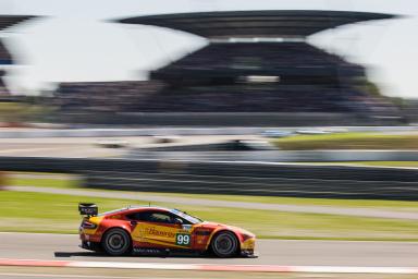 Car #99 / ASTON MARTIN RACING V8 (GBR) / Aston Martin Vantage V8 / Alex MacDowall (GBR) / Fernando Rees (BRA) / Richie Stanaway (NZL) - 6 Hours of Nurburgring at Nurburgring Circuit - Nurburg - Germany 