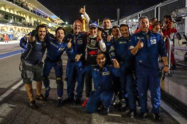 Car #72 / SMP RACING (RUS) / Ferrari F458 Italia / Victor Shaytar (RUS) / Andrea Bertolini (ITA) / Aleksey Basov (RUS) celebrating the victory - 6 Hours of COTA at Circuit Of The Americas - Austin - Texas - USA End of The Race - 6 Hours of COTA at Circuit