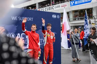 Car #71 / AF CORSE (ITA) / Ferrari F458 Italia / Davide Rigon (ITA) / James Calado (GBR) Grid Walk - 6 Hours of Fuji at Fuji International Speedway - Shizuoka - Japan Grid Walk - 6 Hours of Fuji at Fuji International Speedway - Shizuoka - Japan