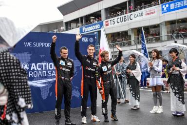 Car #26 / G-DRIVE RACING (RUS) / Ligier JS P2 - Nissan / Roman Rusinov (RUS) / Julien Canal (FRA) / Sam Bird (GBR) Grid Walk - 6 Hours of Fuji at Fuji International Speedway - Shizuoka - Japan Grid Walk - 6 Hours of Fuji at Fuji International Speedway - S