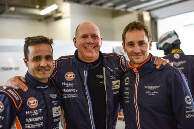 Car #98 / ASTON MARTIN RACING (GBR) / Aston Martin Vantage V8 / Paul Dalla Lana (CAN) / Pedro Lamy (PRT) / Mathias Lauda (AUT) Qualifying LMGTE PRO & AM - 6 Hours of Shanghai at Shanghai International Circuit - Shanghai - China Qualifying LMGTE PRO & AM -