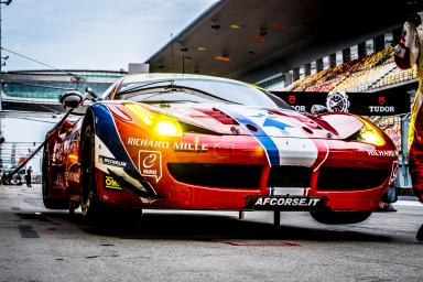 Car #83 / AF CORSE (ITA) / Ferrari F458 Italia / Francois Perrodo (FRA) / Emmanuel Collard (FRA) / Rui Aguas (PRT) Free Practice 2 - 6 Hours of Shanghai at Shanghai International Circuit - Shanghai - China 