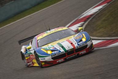 Car #71 / AF CORSE (ITA) / Ferrari F458 Italia / Davide Rigon (ITA) / James Calado (GBR)- 6 Hours of Shanghai at Shanghai International Circuit - Shanghai - China 