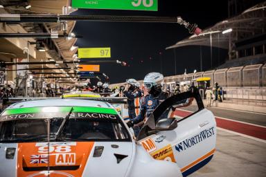 Car #98 / ASTON MARTIN RACING (GBR) / Aston Martin Vantage V8 / Paul Dalla Lana (CAN) / Pedro Lamy (PRT) / Mathias Lauda (AUT) Qualifying LMGTE PRO & AM - 6 Hours of Bahrain at Bahrain International Circuit - Sakhir - Bahrain 
Qualifying LMGTE PRO & AM - 