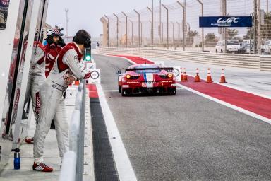 Car #83 / AF CORSE (ITA) / Ferrari F458 Italia / Francois Perrodo (FRA) / Emmanuel Collard (FRA) / Rui Aguas (PRT) Free Practice 1 - 6 Hours of Bahrain at Bahrain International Circuit - Sakhir - Bahrain Pre Event Press Conference - 6 Hours of Bahrain at 