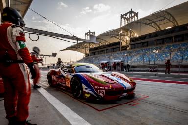 Car #83 / AF CORSE (ITA) / Ferrari F458 Italia / Francois Perrodo (FRA) / Emmanuel Collard (FRA) / Rui Aguas (PRT) Free Practice 1 - 6 Hours of Bahrain at Bahrain International Circuit - Sakhir - Bahrain Pre Event Press Conference - 6 Hours of Bahrain at