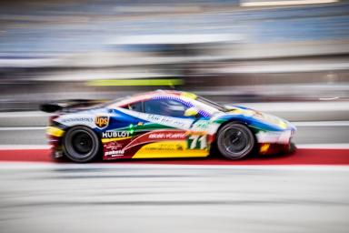 Car #71 / AF CORSE (ITA) / Ferrari F458 Italia / Davide Rigon (ITA) / James Calado (GBR) Free Practice 1 - 6 Hours of Bahrain at Bahrain International Circuit - Sakhir - Bahrain Pre Event Press Conference - 6 Hours of Bahrain at Bahrain International Circ