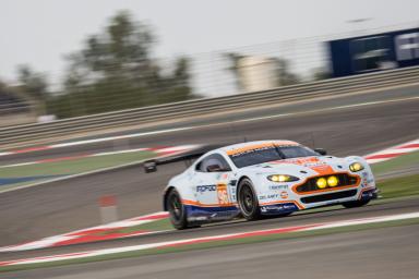 Car #96 / ASTON MARTIN RACING (GBR) / Aston Martin Vantage V8 / Francesco Castellacci (ITA) / Roald Goethe (DEU) / Stuart Hall (GBR)- 6 Hours of Bahrain at Bahrain International Circuit - Sakhir - Bahrain 