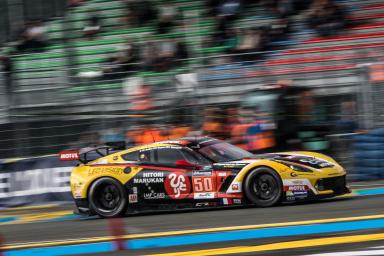 #50 LARBRE COMPETITION (FRA) / MICHELIN / CHEVROLET CORVETTE C7-Z06 / Yutaka YAMAGISHI (JPN) / Pierre RAGUES (FRA) / Jean-Philippe BELLOC (FRA)Le Mans 24 Hour - Circuit des 24H du Mans  - Le Mans - France