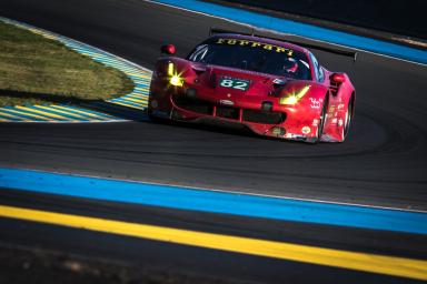 #82 RISI COMPETIZIONE (USA) / MICHELIN / FERRARI 488 GTE / Giancarlo FISICHELLA (ITA) / Toni VILANDER (FIN) / Matteo MALUCELLI (ITA)Le Mans 24 Hour - Circuit des 24H du Mans  - Le Mans - France