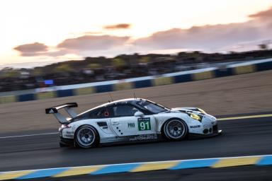 #91 PORSCHE MOTORSPORT (DEU) / MICHELIN / PORSCHE 911 RSR (2016) / Patrick PILET (FRA) / Kevin ESTRE (FRA) / Nick TANDY (GBR)Le Mans 24 Hour - Circuit des 24H du Mans  - Le Mans - France