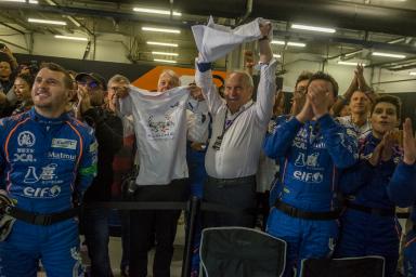 Celebrations for CAR #36 / SIGNATECH ALPINE / FRA / Alpine A460 - Nissan - WEC 6 Hours of Shanghai - Shanghai International Circuit - Shanghai - China 