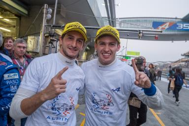 Celebrations for CAR #36 / SIGNATECH ALPINE / FRA / Alpine A460 - Nissan - WEC 6 Hours of Shanghai - Shanghai International Circuit - Shanghai - China