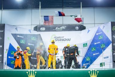 Podium at the  WEC 6 Hours of Shanghai - Shanghai International Circuit - Shanghai - China 