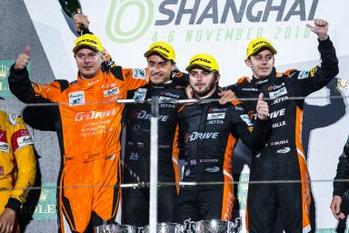 Podium at the  WEC 6 Hours of Shanghai - Shanghai International Circuit - Shanghai - China 