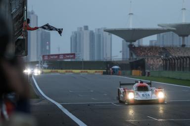 Checkered flag at the  WEC 6 Hours of Shanghai - Shanghai International Circuit - Shanghai - China 