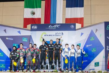 Podium at the WEC 6 Hours of Bahrain - Bahrain International Circuit - Sakhir - Bahrain