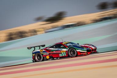 CAR #51 / AF CORSE / ITA / Ferrari 488 GTE / Gianmaria Bruni (ITA) / James Calado (GBR) - WEC 6 Hours of Bahrain - Bahrain International Circuit - Sakhir - Bahrain 